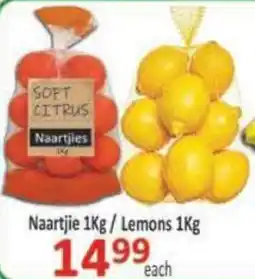 Supa Store Naartjie/ Lemons offer