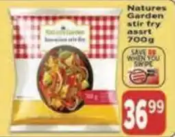 Supa Store Natures Garden stir fry assrt offer