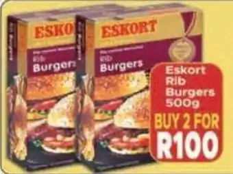 Supa Store Eskort Rib Burgers offer