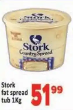 Supa Store Stork fat spread tub offer