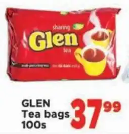 Supa Store GLEN Tea bags offer