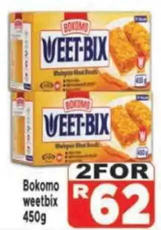 Supa Store Bokomo weetbix offer
