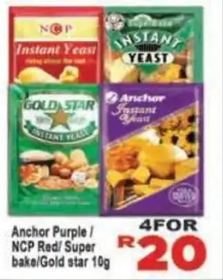 Supa Store Anchor Purple/ NCP Red/ Super bake/ Gold star offer