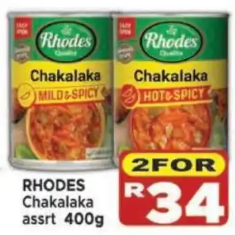Supa Store RHODES Chakalaka assrt offer