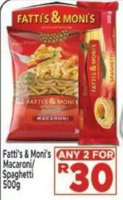 Supa Store Fatti's & Moni's Macaroni/ Spaghetti offer