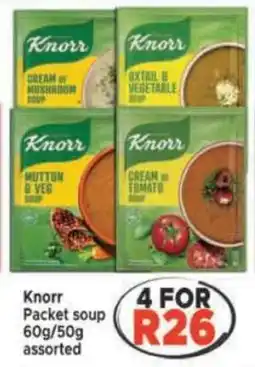 Supa Store Knorr Packet soup assorted offer