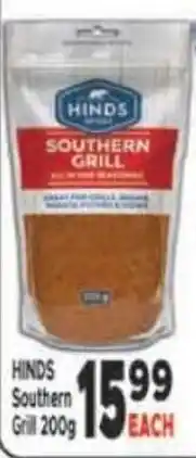 Supa Store HINDS Southern Grill Spice offer