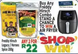 Supa Store Freddy Hirsch Legacy/ Heroes Spice offer