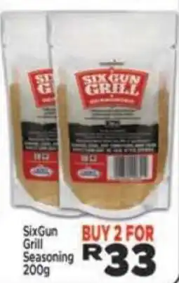 Supa Store SixGun Grill Seasoning offer