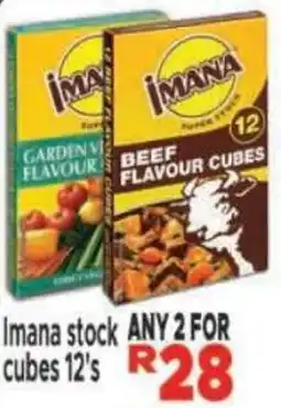 Supa Store Imana stock cubes offer