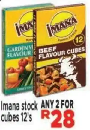 Supa Store Imana stock cubes offer