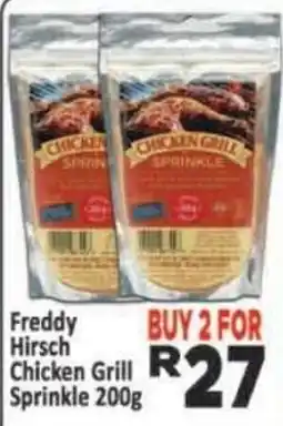 Supa Store Freddy Hirsch Chicken Grill Sprinkle offer