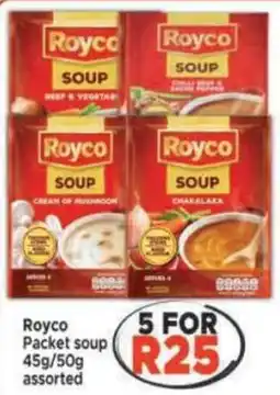 Supa Store Royco Packet soup assorted offer