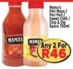 Supa Store Mama's Peri Mayo/ Peri Peri Sweet Chilli/ Chip & Dip Sauce offer
