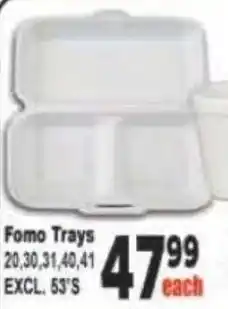 Supa Store Fomo Trays offer
