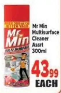 Supa Store Mr Min Multisurface Cleaner offer