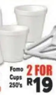 Supa Store Fomo Cups offer