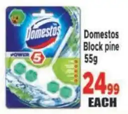 Supa Store Domestos Block pine offer