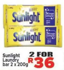Supa Store Sunlight Laundry bar offer