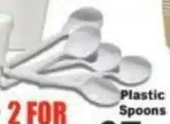 Supa Store Plastic Spoons offer