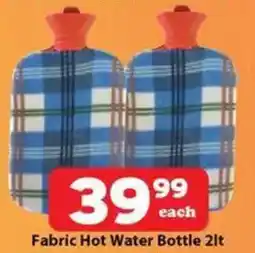 Check Save Fabric Hot Water Bottle offer
