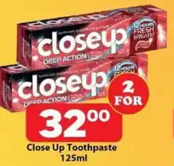 Check Save Close Up Toothpaste offer