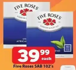 Check Save Five Roses SAB offer