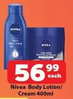 Check Save Nivea Body Lotion/ Cream offer