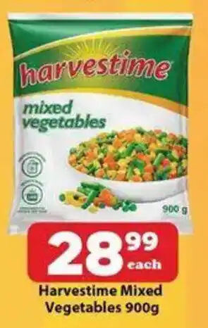 Check Save Harvestime Mixed Vegetables offer