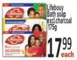 Supa Store Lifebouy Bath soap excl.charcoal offer