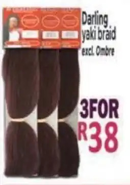 Supa Store Darling yaki braid excl. Ombre offer