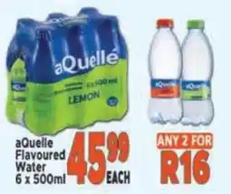 Supa Store aQuelle Flavoured Water offer