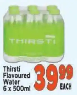 Supa Store Thirsti Flavoured Water offer
