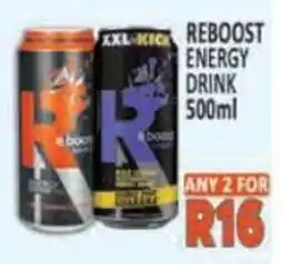 Supa Store Reboost energy drink offer