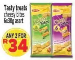 Supa Store Tasty treats cheesy bites assrt offer