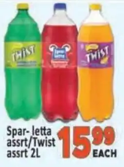 Supa Store Spar-letta assrt/Twist assrt offer