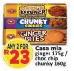 Supa Store Casa mia ginger/ choc chip chunky offer