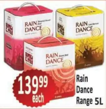 Supa Store Rain Dance Range offer