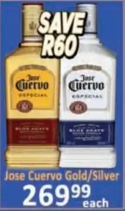 Supa Store Jose Cuervo Gold/ Silver offer