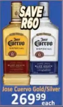 Supa Store Jose Cuervo Gold/ Silver offer
