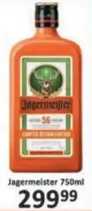 Supa Store Jagermeister offer