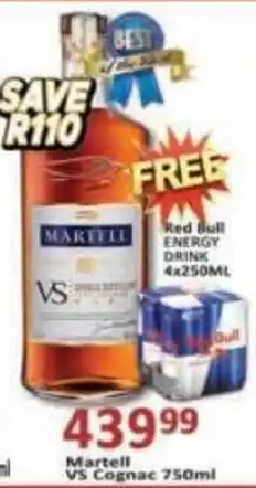 Supa Store Martell VS Cognac offer