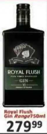 Supa Store Royal Flush Gin Range offer