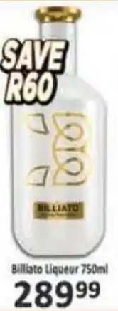 Supa Store Billiato Liqueur offer