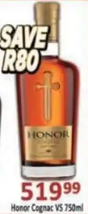 Supa Store Honor Cognac VS offer