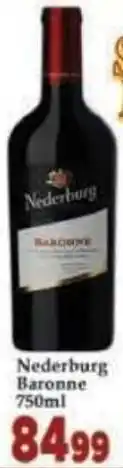 Supa Store Nederburg Baronne offer