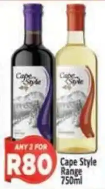 Supa Store Cape Style Range offer