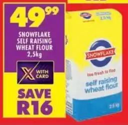 Shoprite Snowflake self raising wheat flour offer