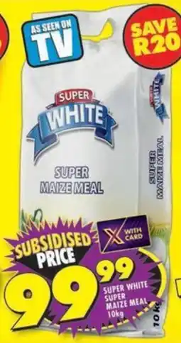 Shoprite Super white super maize meal offer
