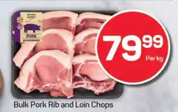 Pick n Pay Bulk Pork Rib and Loin Chops offer